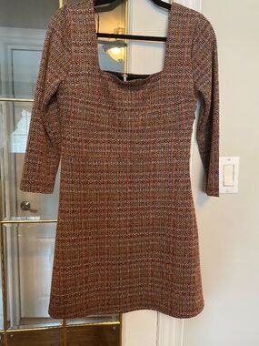 FREE PEOPLE Uptown Girl Mini Dress